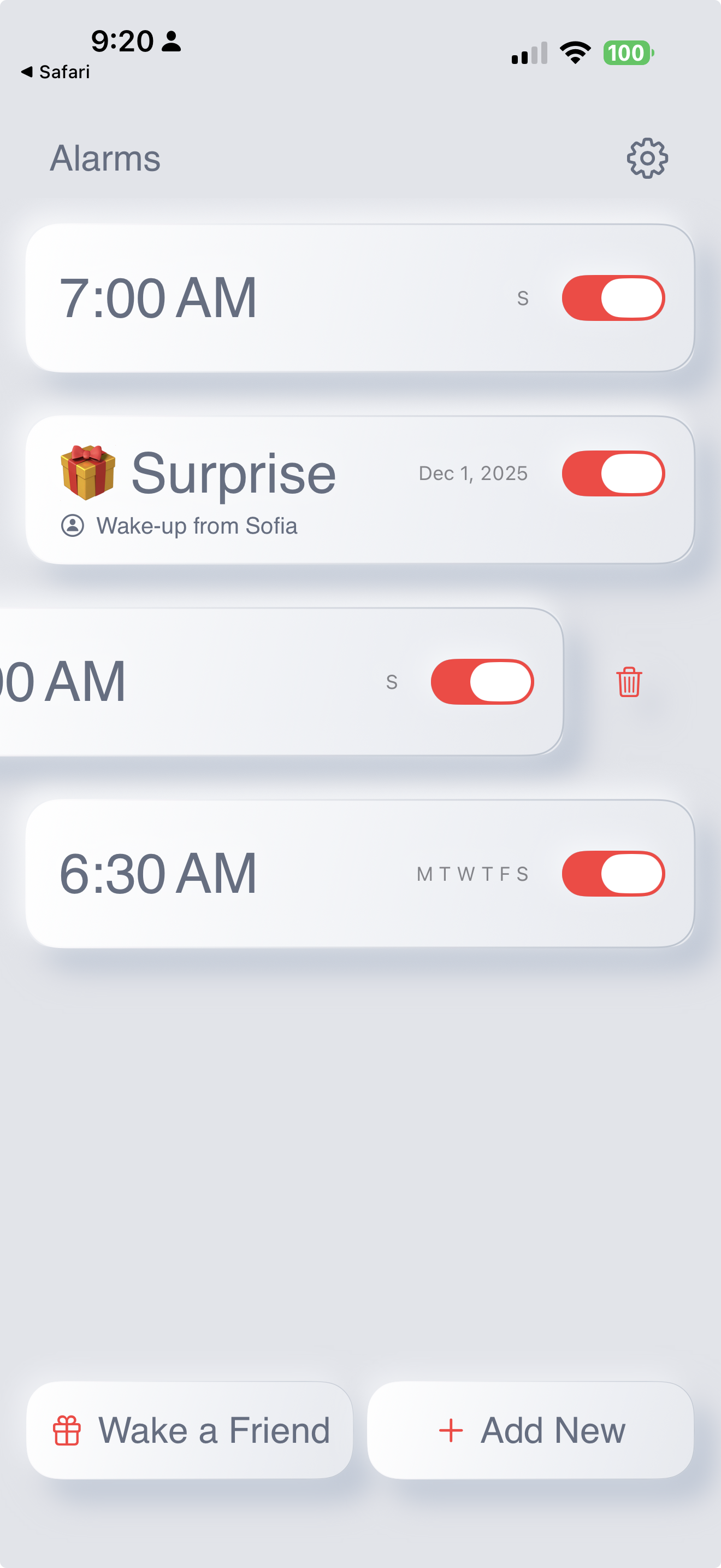 Luna Surprise Screen